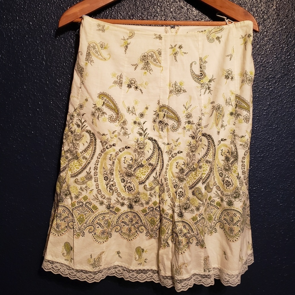 Paisley skirt